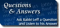 Ask Rabbi Leff